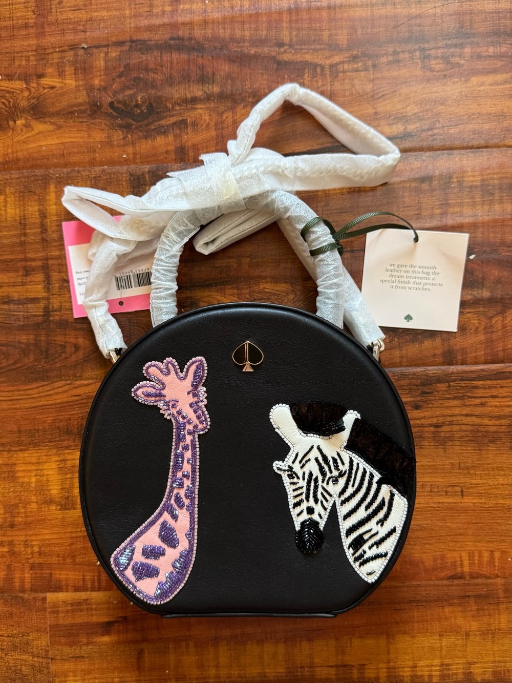 Kate Spade Andi black canteen safari purse crossbody NWT